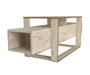 Hanah Home Soporte para TV Travertino